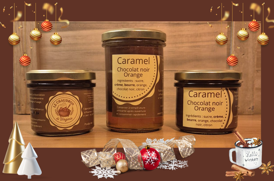 Caramel Chocolat noir-Orange